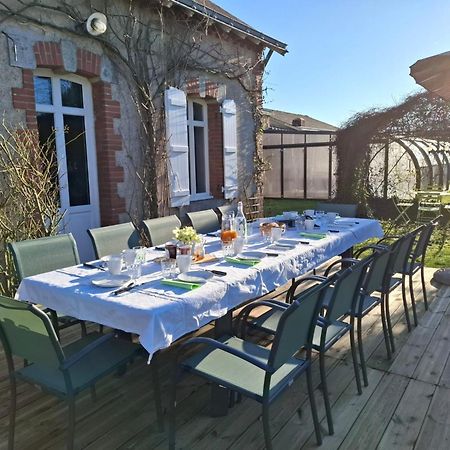 Gite Familial Avec Piscine Chauffee A Lege - Fr-1-306-1296 Kültér fotó